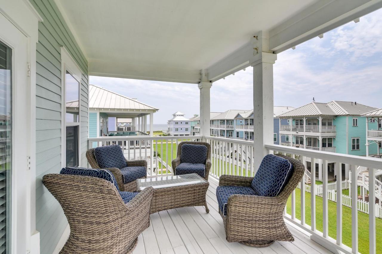 Galveston Beach House With 2 Decks - Walk To Ocean! Extérieur photo
